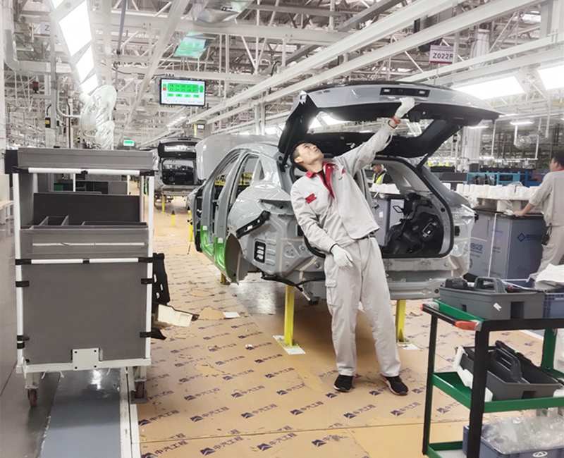 隧道式洗車通道-SPS小車3