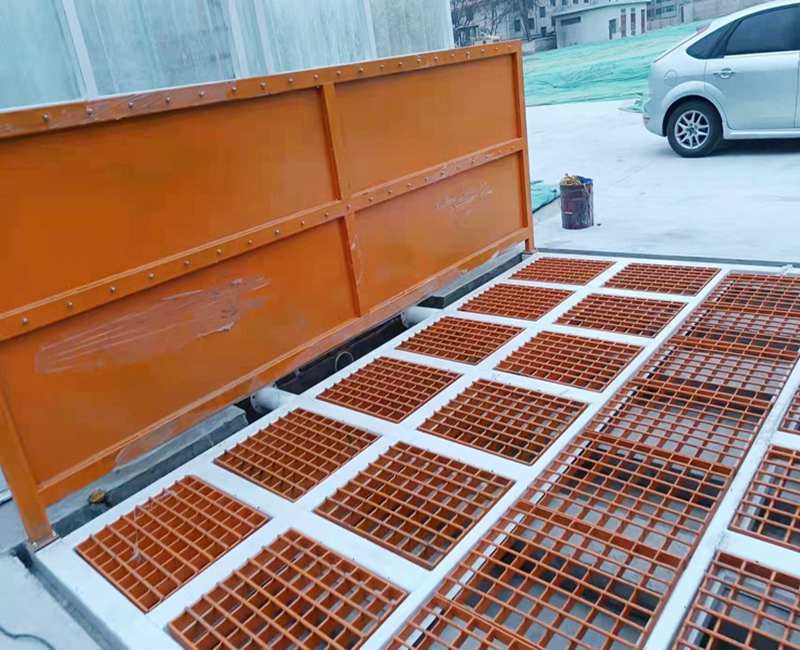 SPS小車自動(dòng)上線裝置-工地洗車機(jī)-4x3.8x5m
